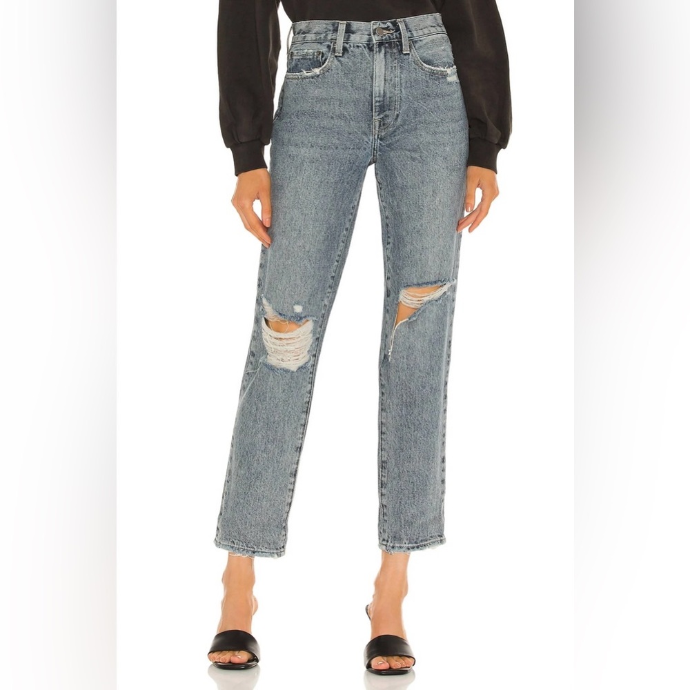 Pistola- Presley High Rise Relaxed Roller Jeans in York